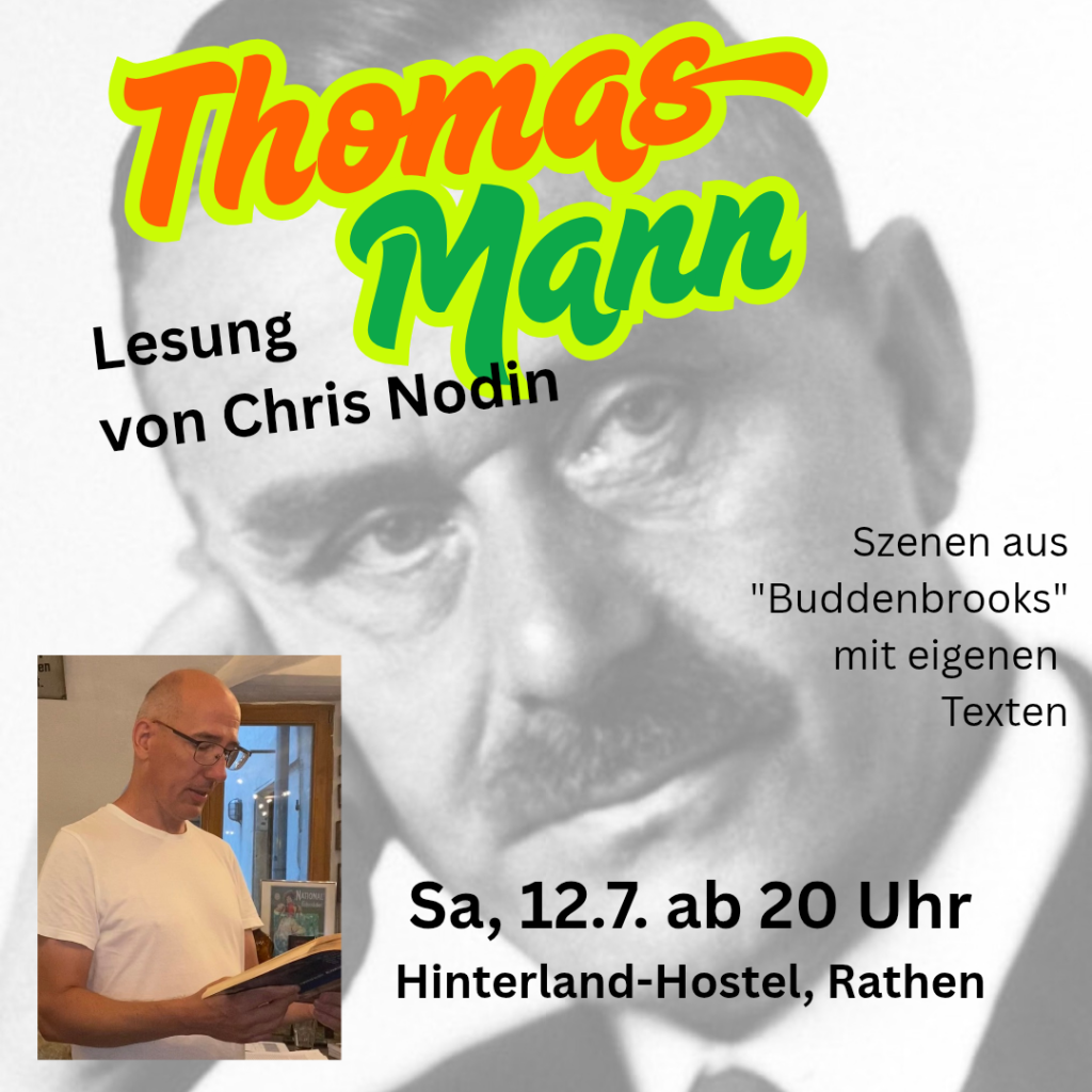 Lesung Thomas Mann "Buddenbrooks"
